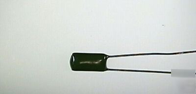 0.0018UF 100 volt poly film radial capacitor