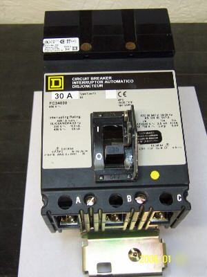 FC34030 square d circuit breaker lnc fc-34030 s-48
