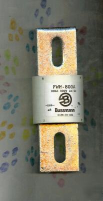 New buss fwh 800 fuse 500 v 800 amp semiconductor fuse 