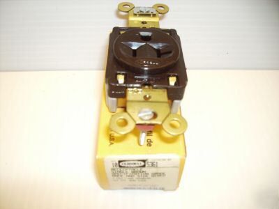 New hubbell receptacle HBL5361 20A 125V 5-20R 5361 
