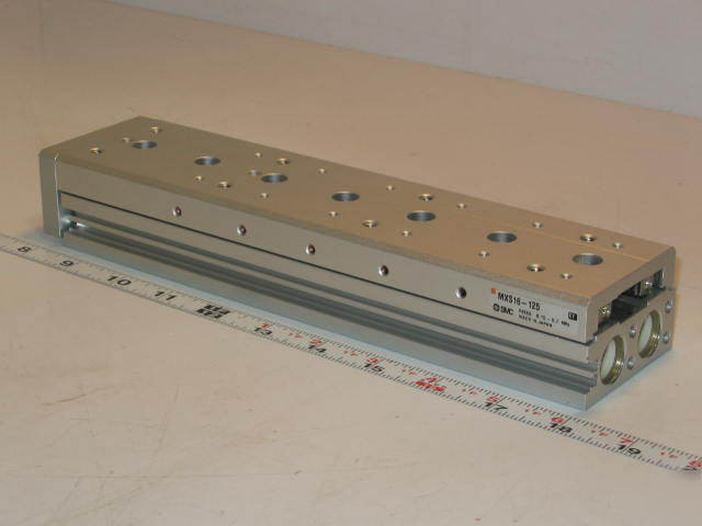New smc pneumatic air table slide MXS16-125