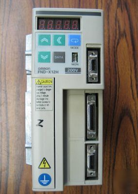 Omron fnd-X12H 200/240VAC position driver FNDX12H