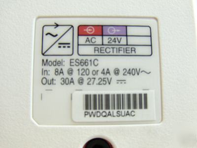 Tyco-power unit rectifier ES661C series 1:3B 24-28VDC 