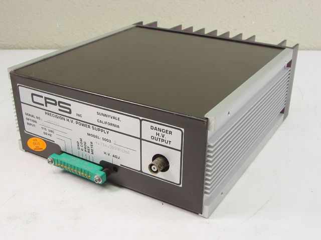 Cps 5003P precision hv power supply 115V in .7 to .9 kv
