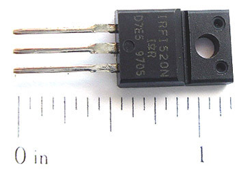 IRFI520N ~ transistor mos fet mosfet 7.6A 100V (5)