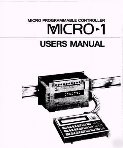 Idec micro 1 manual and software
