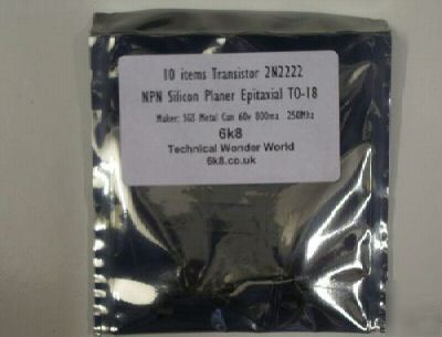 10 items transistor 2N2222
