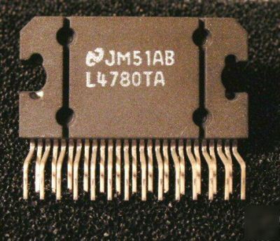 LM4780 dual audio power amplifier ic, 2X60W amp qty:2