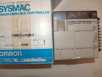 Omron sysmac C200HS-CPU21-e programmable controller