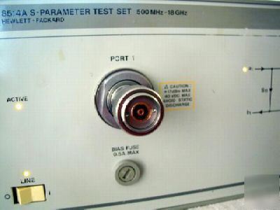 Hp - agilent 8514A 500 mhz-18 ghz s-parameter test set 