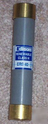 New edison lot of (17) ERS40 40 a 600 volt re able fuse