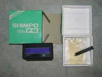 Shimpo digital instruments dt-6CL digital counter