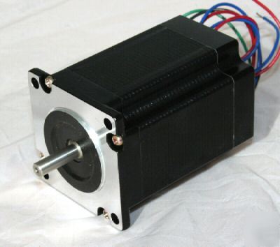 Size 23 stepper motor - double shaft - 270 oz inch