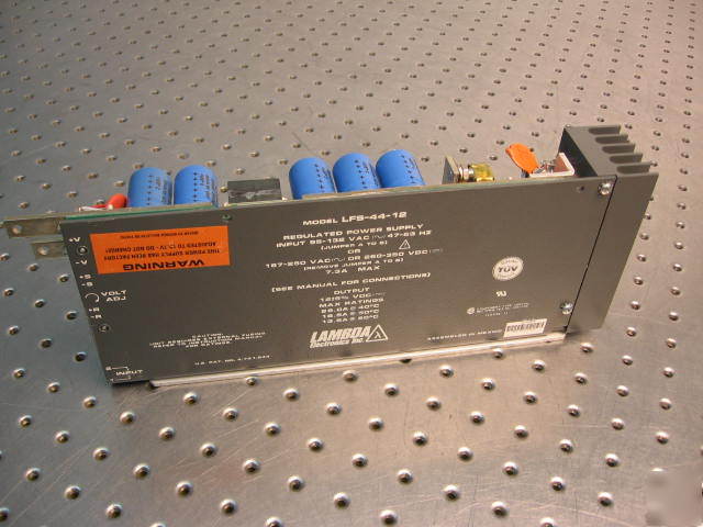 G33666 lambda lfs-44-12 regulated power supply