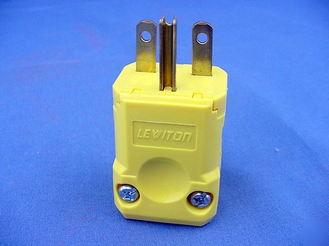 10 leviton industrial plugs 6-15 15A 250V 15656-vy