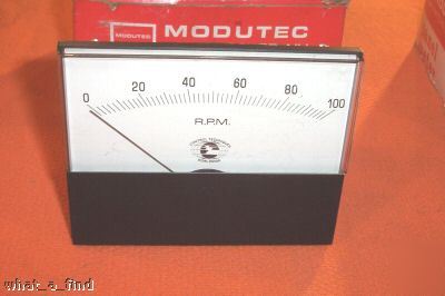 New modutec 0-100 rpm meter T4S-dua-nl-ns 2750
