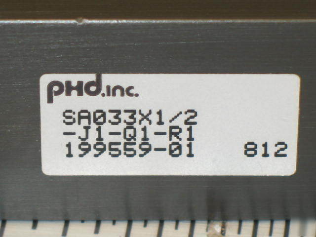 New phd pneumatic air linear table slide SA033X1/2-J1-q
