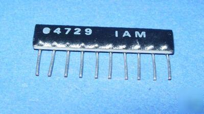 10-pin sip L101C472ES resistor network 4610