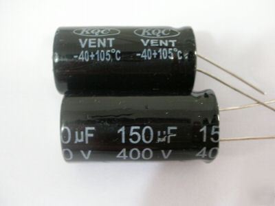 10PCS, 400V 150UF radial electrolytic capacitor 18X36