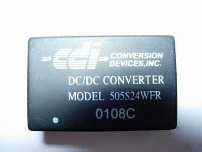 Conversion devices, inc. dc/dc converter 505S24WFR