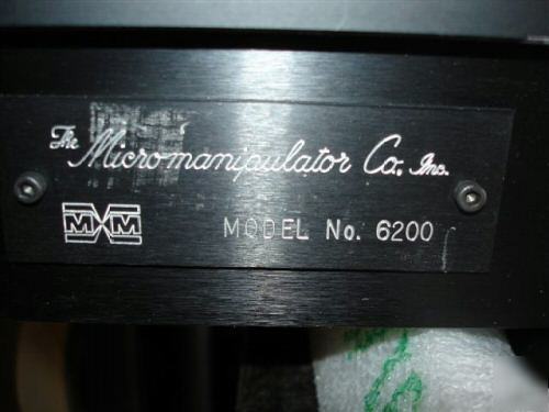 Micromanipulator model 6200 manual probe station