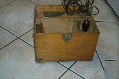 Vintage 1920's hopkins magneto generator electric tach