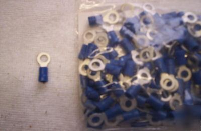 Blue 6.5MM ring terminal pack of 50