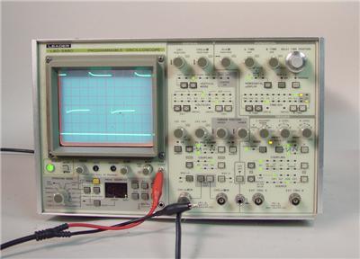 Leader lbo-5880 programmable 2 channel oscilloscope