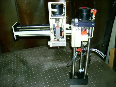 3 axis linear positioning stage with stepper motors