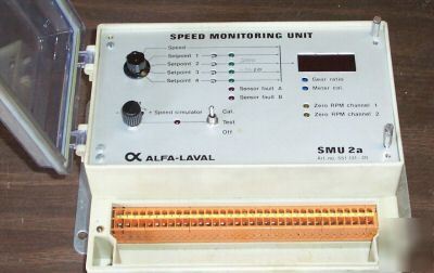 Alfa laval speed monitoring unit smu 2A