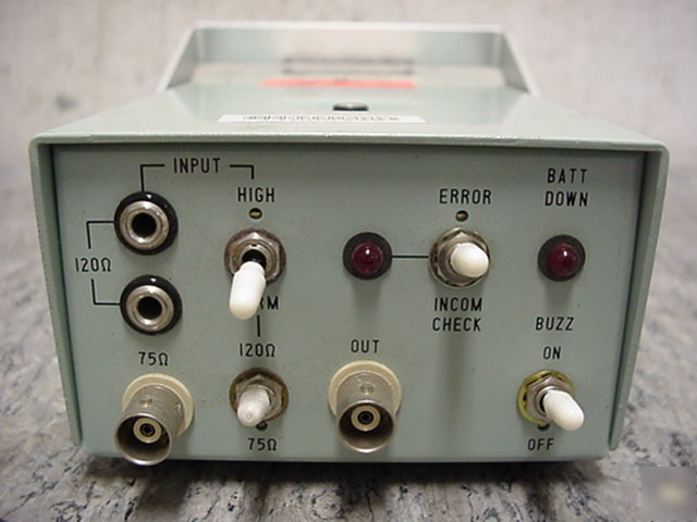 Ando ebt-5E bipolar error detector