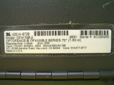 Sti optofence-b OF4100B-2 series 72