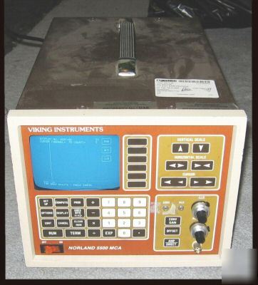 Norland 5500 multi channel pulse height analyzer mca