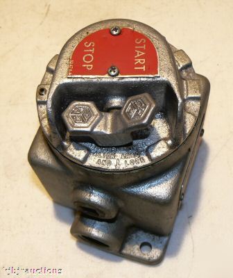 Crouse hinds ewc 211 explosion proof start/stop switch