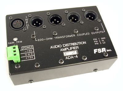 Fsr ada-4 audio distribution amp amplifier
