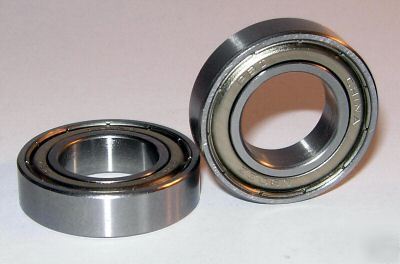 New (10) 6902-zz shielded ball bearings, 15X28 mm, lot