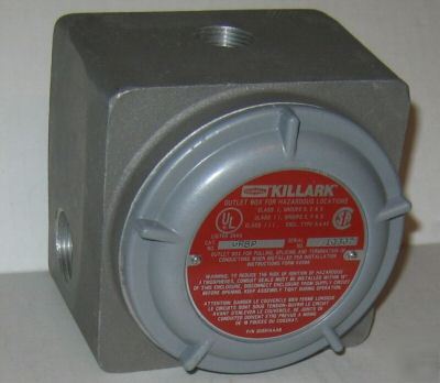New hubbell killark grbp hazardous location outlet box 