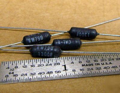 130 ohm 1% @ 2W wirewound power resistors (50PCS)