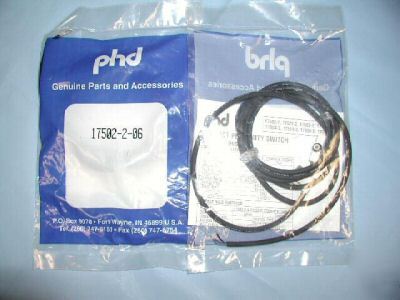 2 phd compact proximity switches #17502-2-06 w/cables