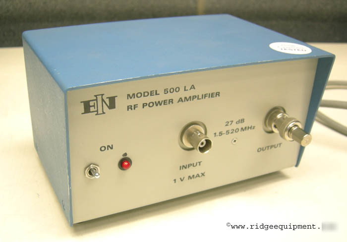 Eni 500LA rf power amplifier 520MHZ 27DB *fully tested*