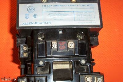 Allen bradley 500L-DOD92 lighting contactor 200 amp 3PH
