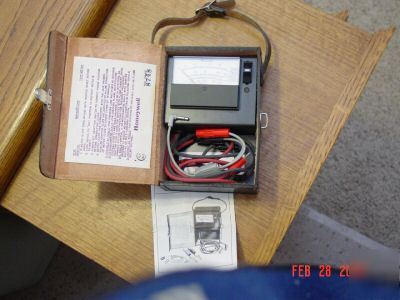 Honeywell test meter 