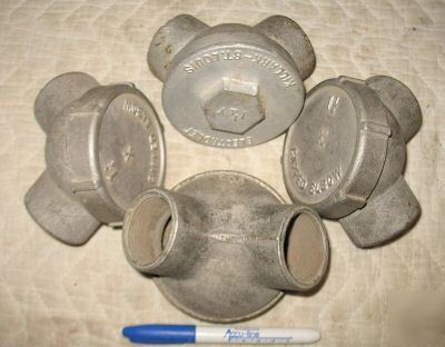 Lot of 4 explosion proof 1-1/4