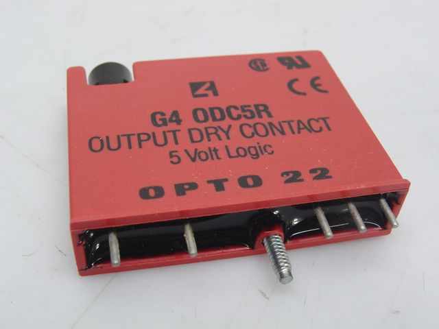 Opto 22 G4 ODC5R 5 vdc dry contact output, logic open