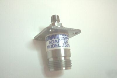 Midwest microwave n sma adapter model 2579