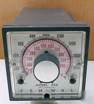 0-2000 fenwall 550 temperature controller 55-003140-306