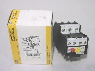 New ge CR7G1WN spectra 700 overload relay 10-16A 