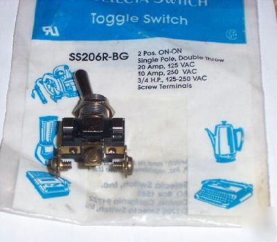 New selecta switch SS206R-bg 2 pos on-on * *
