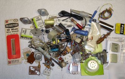 Treasure chest of electronic components over 300 items