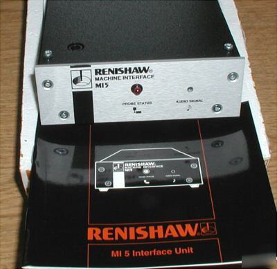 New renishaw MI5 machine interface * *